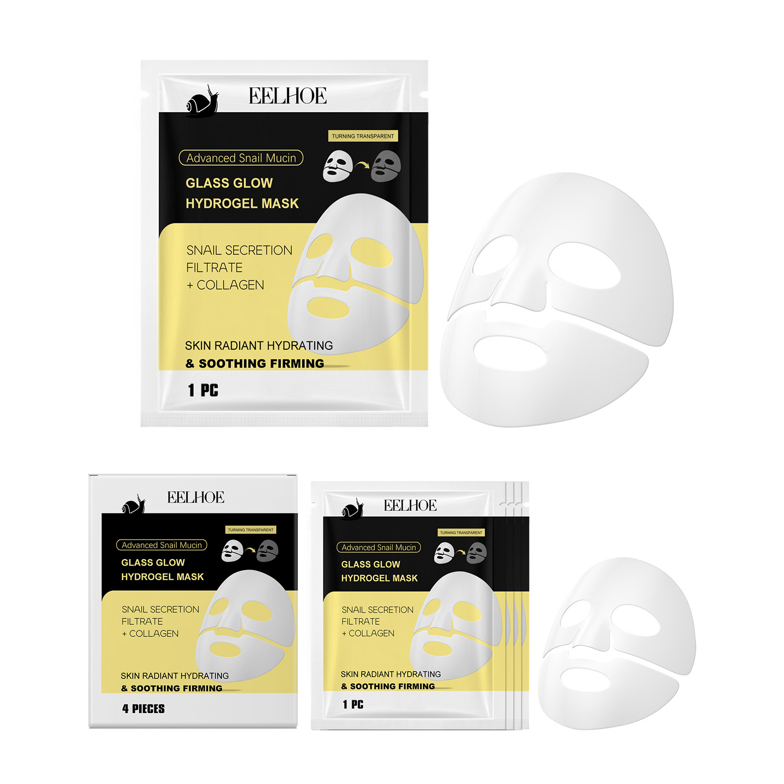 Snail Mucin Moisturizing Mask - Image 6