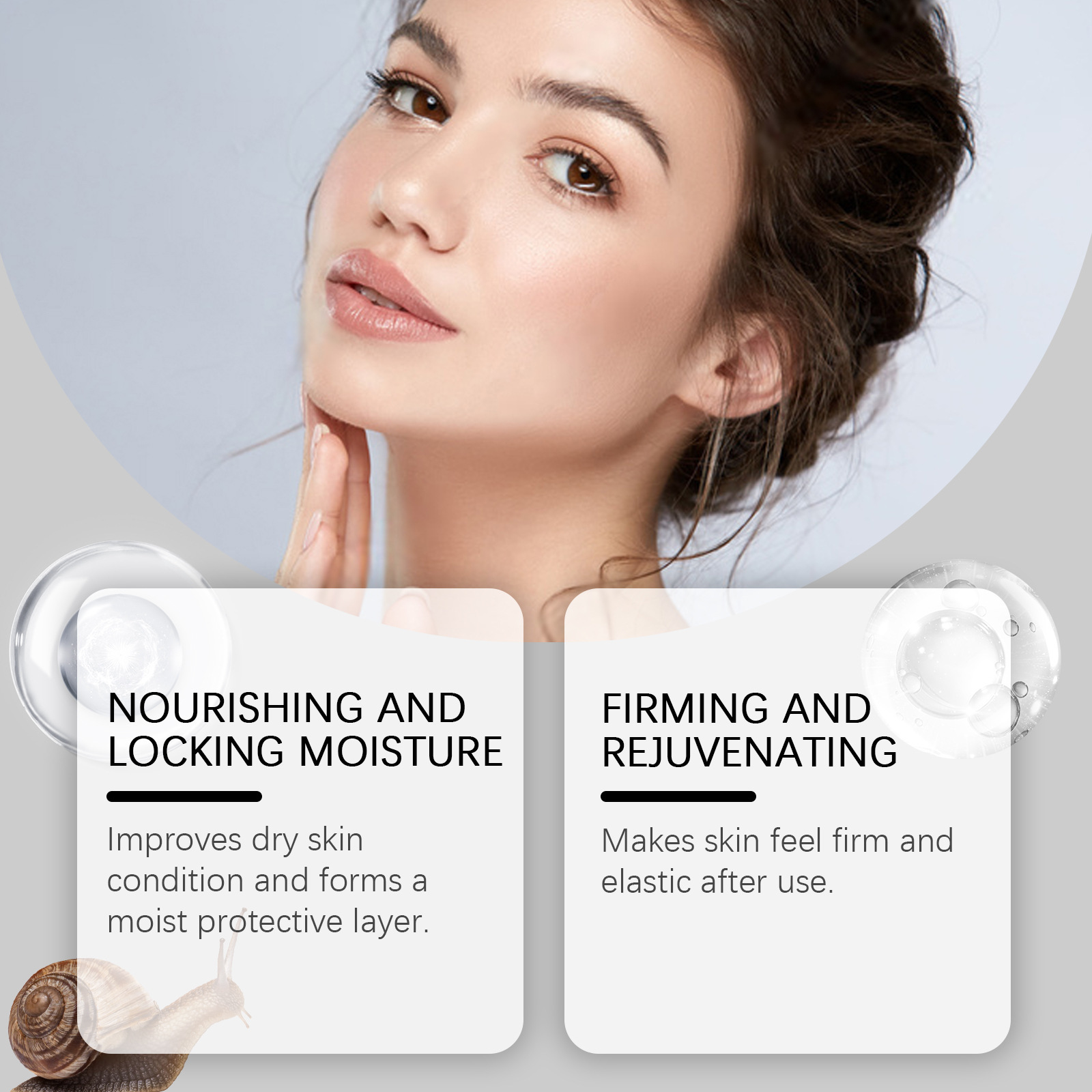 Snail Mucin Moisturizing Mask - Image 2